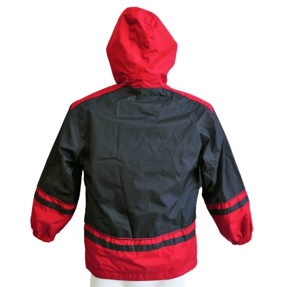 Sea Otter Monterey Bay California Reversible Nylon Fleece Jacket Hood Souvenir - Picture 4 of 10